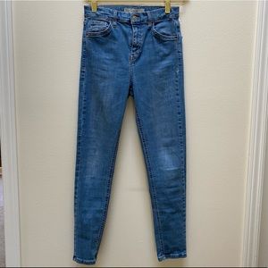 TOPSHOP ‘Jamie’ Moto Jeans